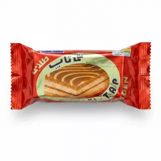 Salem Chocolate Nap Cake in red packaging with image of layered chocolate cream cake