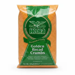 Heera Golden Bread Crumbs 400g package front view