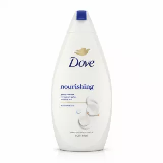 Dove Nourishing Body Wash front side