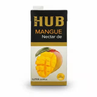 The Hub Mango Nectar 1 litre carton front view