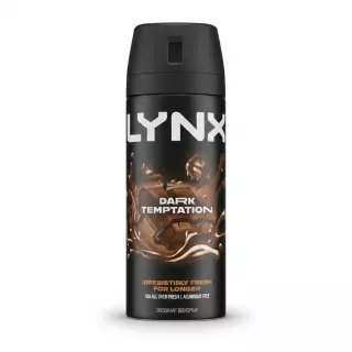 Lynx Dark Temptation Deodorant Bodyspray can front view