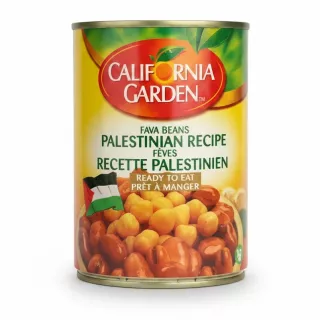 California Garden Fava Beans Palestinian Recipe can front view