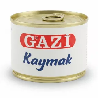 Gazi Kaymak canned Turkish cream front view