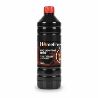 Homefire BBQ Lighting Fluid 1 litre bottle front view