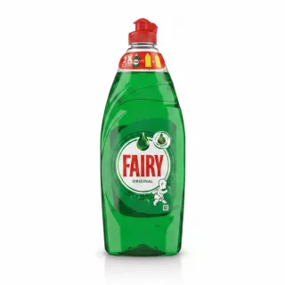 Front view of Fairy Original dishwashing liquid bottle
