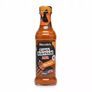 Nando's Quick Marinade Medium bottle front view