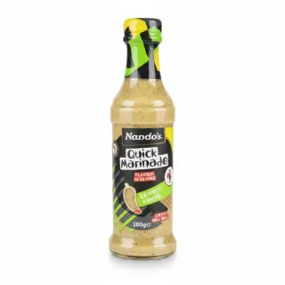 Nando's Quick Marinade Lemon & Herb bottle front view