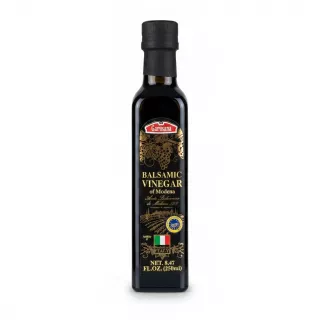 Garusana Balsamic Vinegar of Modena bottle front label