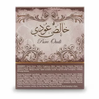 Pure Oudi Eau de Parfum 100ml front view
