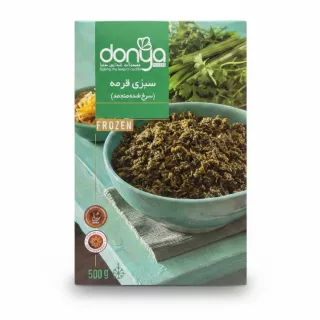Donya Fried Fine Herbs front packaging with bowl of herbs