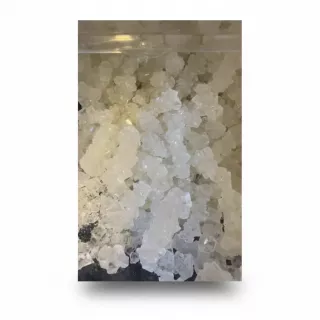 clear crystal rock sugar crystals