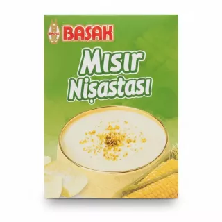Box of Basak Corn Starch with green packaging
