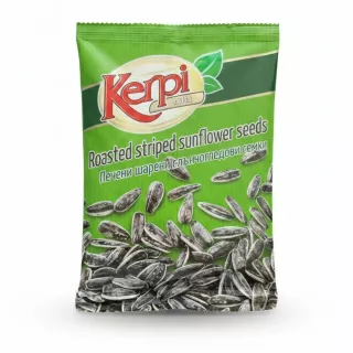 Kerpi Roasted Striped Sunflower Seeds front packaging