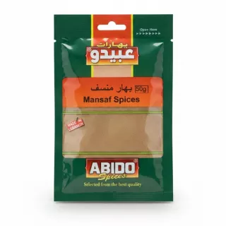 Abido Mansaf Spices packet front view