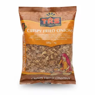 Pack of TRS Crispy Fried Onions 400g front