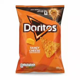 Doritos Tangy Cheese Flavour Corn Chips front packaging