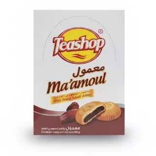 Teashop Ma'amoul cookies box with rich date filling