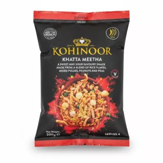 Kohinoor Khatta Meetha sweet and sour savoury snack pack front