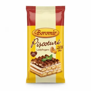 Boromir Ladyfingers front package with tiramisu image