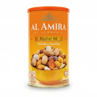 Al Amira Regular Mix container with roasted mixed nuts