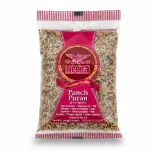Packet of Heera Panch Puran Five Spice Mix