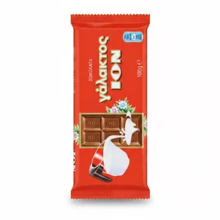 ION Milk Chocolate Bar front packaging