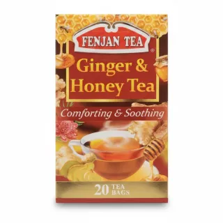 Box of Fenjan Tea Ginger & Honey with 20 tea bags