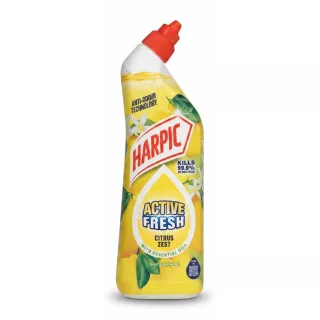 Harpic Active Fresh Citrus Zest Toilet Cleaning Gel front bottle