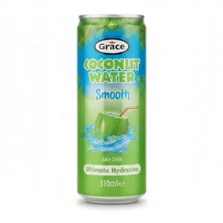Grace Coconut Water Smooth 310ml can front view
