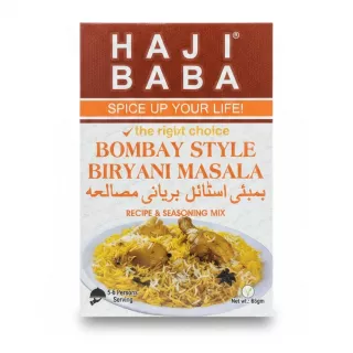 Haji Baba Bombay Style Biryani Masala box front view