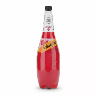 Bottle of Schweppes Sparkling Pomegranate drink
