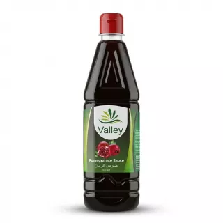 Enhanced Front view of Valley Pomegranate Sauce 1000g bottle