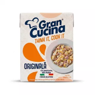 Enhanced Front of Gran Cucina Original Gluten Free Cooking Cream 200g carton