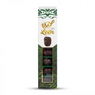 Enhanced Front view of Leen Premium Dates box with seven hand picked dates visible