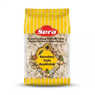 Enhanced Front view of Sera Roasted & Salted Sunflower Seeds pack