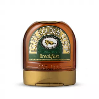 Enhanced Front of Lyle's Golden Syrup Breakfast 340g bottle