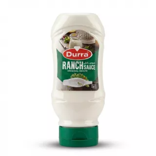 Enhanced Front of Durra Ranch Sauce Original Recipe 380g bottle