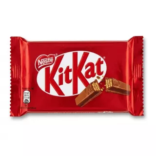 Enhanced Front of Nestlé KitKat milk chocolate bar 41.5g
