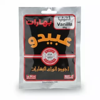 Abido Vanilla Spice Mix 50g front packaging