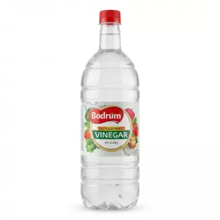 Front of Bodrum Distilled White Vinegar 1L bottle