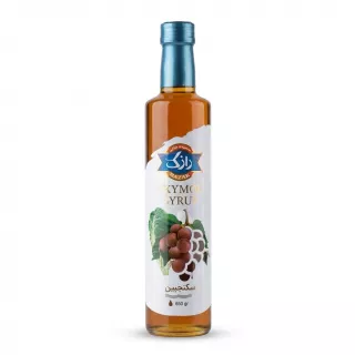 Razak Oxymol Syrup 660g bottle with grape and mint illustration on shelf
