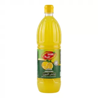 Teeba Lemon Dressing 1L front label