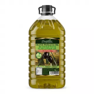 Dospani Olive Pomace Oil blended with sunflower oil 5L front label