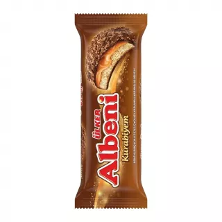 Ulker Albeni Kurabiyem Biscuits front packaging in hand