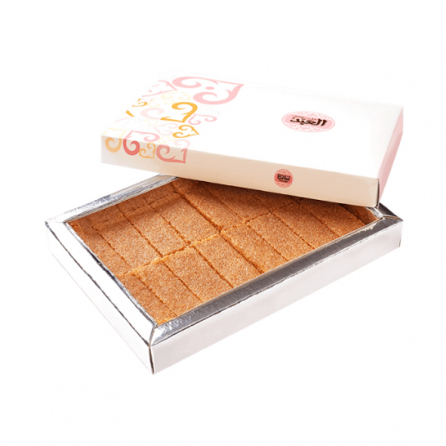 El Abd Plain Basbousa | بسبوسة سادة العبد | halalo.co.uk