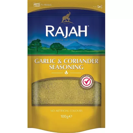 Rajah Garlic & Coriander 100g| halalo.co.uk