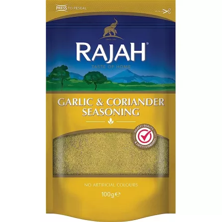 Rajah Garlic & Coriander 100g| halalo.co.uk