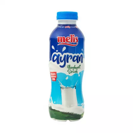 Melis Ayran Yoghurt Drink is a refreshing and healthy yogurt-based beverage. Perfect for any time of day. Available at halalo.co.uk and Halalo.