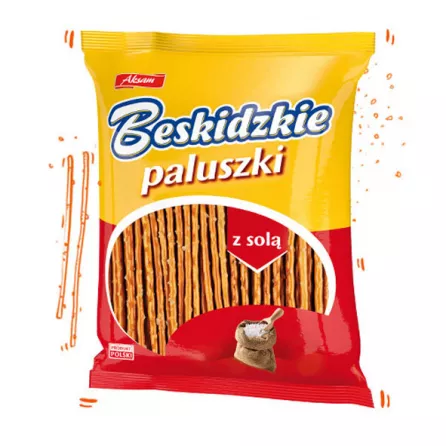 Aksam Beskidzkie Sticks With Salt | halalo.co.uk
