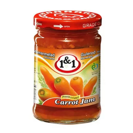 1&1 Carrot Jam 290gm | halalo.co.uk
